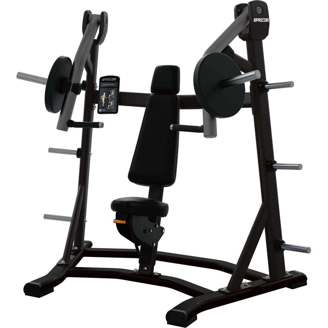 Precor Discovery DPL0541 Plate Loaded Incline Press - full product view