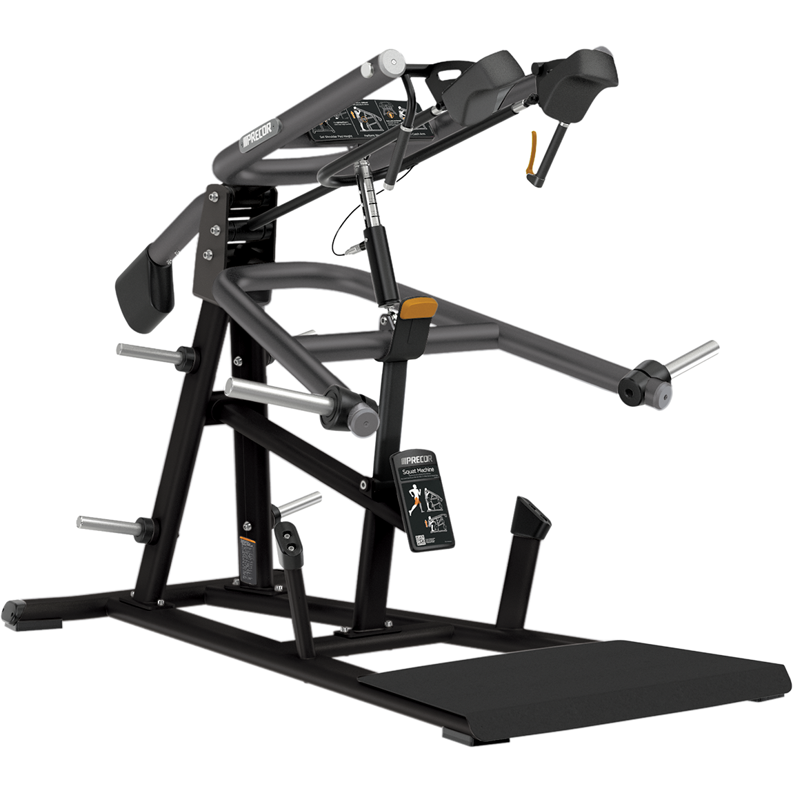 Precor Discovery DPL0624 Plate Loaded Squat Machine