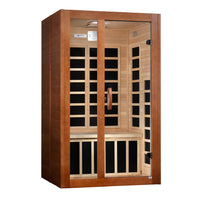 Dynamic "Santiago" 2 Person Ultra Low EMF FAR IR Sauna (DYN-6209-02 Elite)