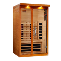 Dynamic "Llumeneres" 2 Person Full Spectrum Nero Zero EMF FAR IR Sauna (DYN-6215-03 FS)