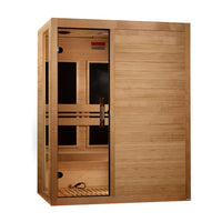 Dynamic "Toscana" 3 Person EMF FAR IR Sauna (DYN-6315-05)