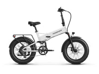 Puckipuppy Dachshund Pro Foldable Fat Tire Electric Bike - 750W Full Suspension