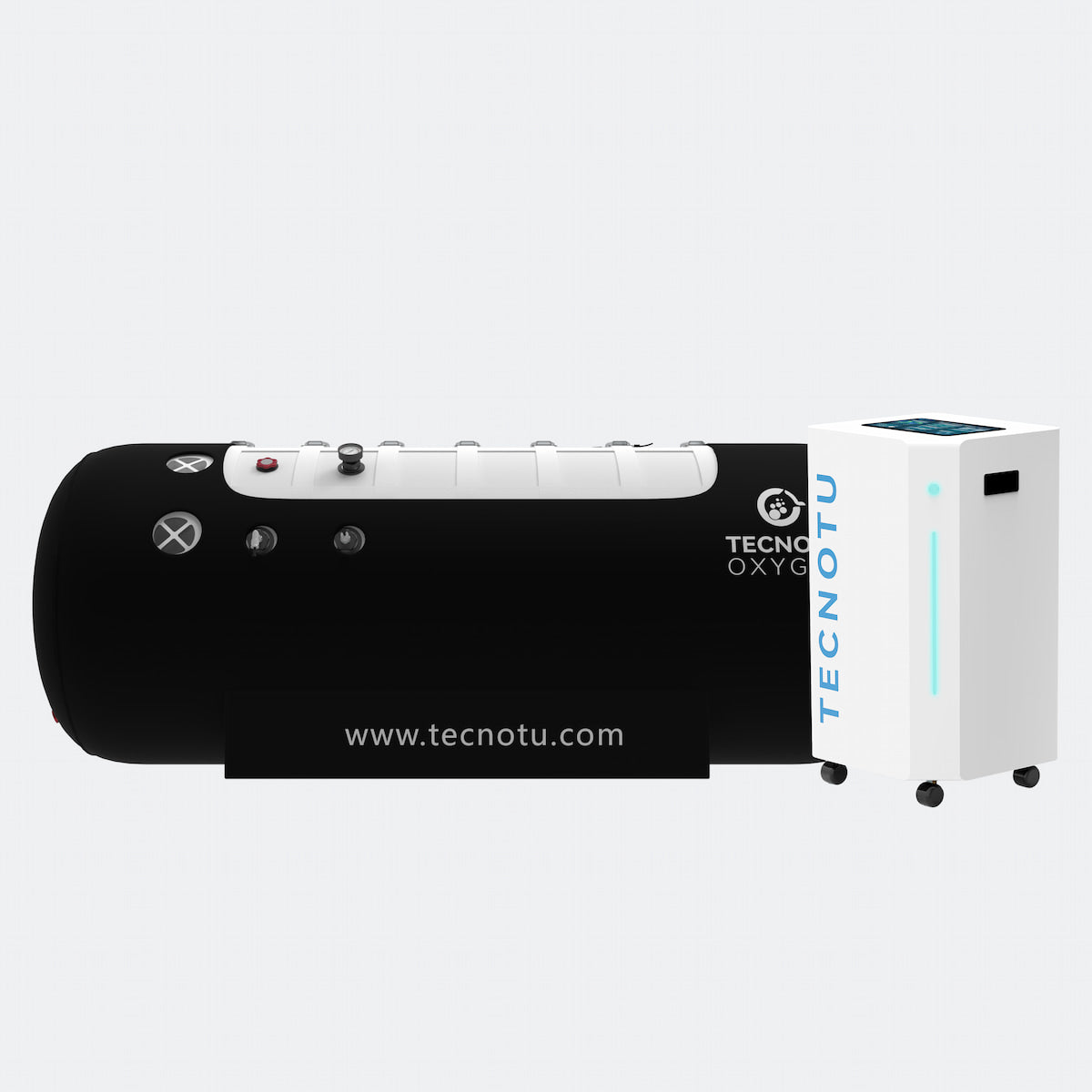 Tecnotu Tecnolay Pro soft hyperbaric chamber - full view