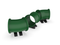 UltraPlay Moving Tunnels freestanding playground equipment - main view