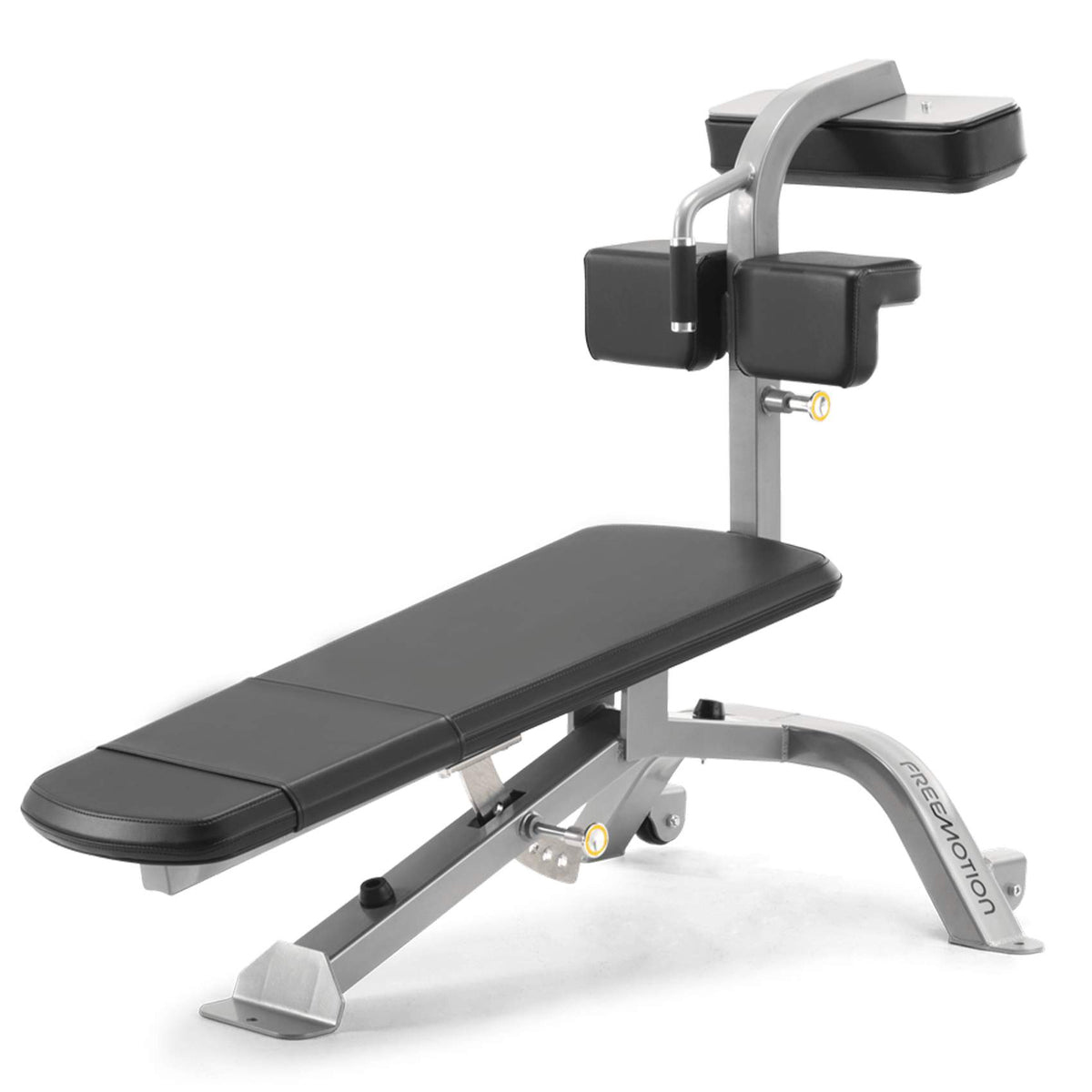 Freemotion Epic Free Weight Abdominal Bench EF213 - three-quarter view