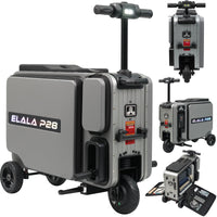 Elala P28 - The Rideable Checked Suitcase Built for Two