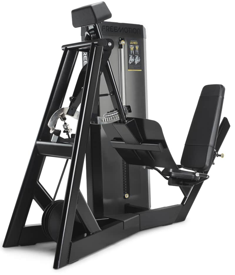 Freemotion EPIC Selectorized Leg Press - front left three-quarter view