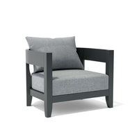 Anderson Teak Coronado Deep Seating Aluminum Armchair with Sunbrella Cushion