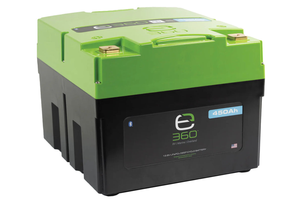 Expion360 EX1 SmartTalk 12V 450Ah LiFePO4 Battery - Right Side Hero View