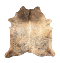 Brown & Black Brindle Cowhide Rug