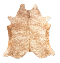 Brown Brindle Cowhide Rug - Shaggy