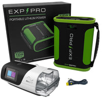 EXP96PRO APEX Battery + 100 Watt Solar Panel Bundle