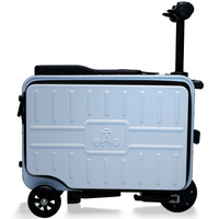 Elala Lite - The Lightweight Rideable Carry-On Suitcase