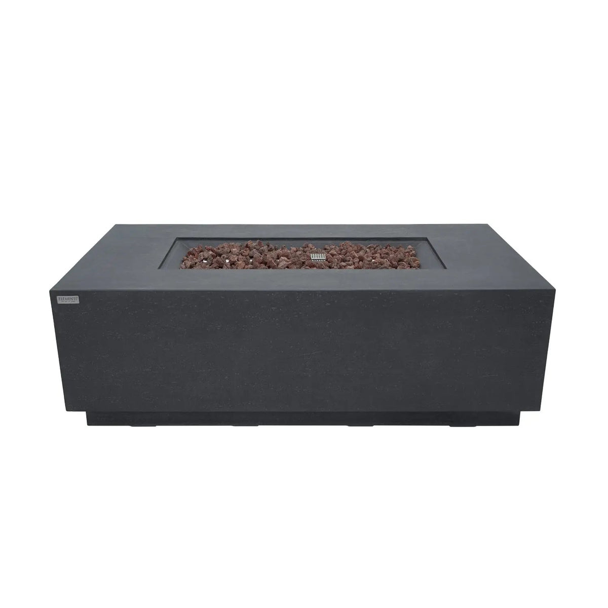 Elementi Andes concrete fire table product view 1