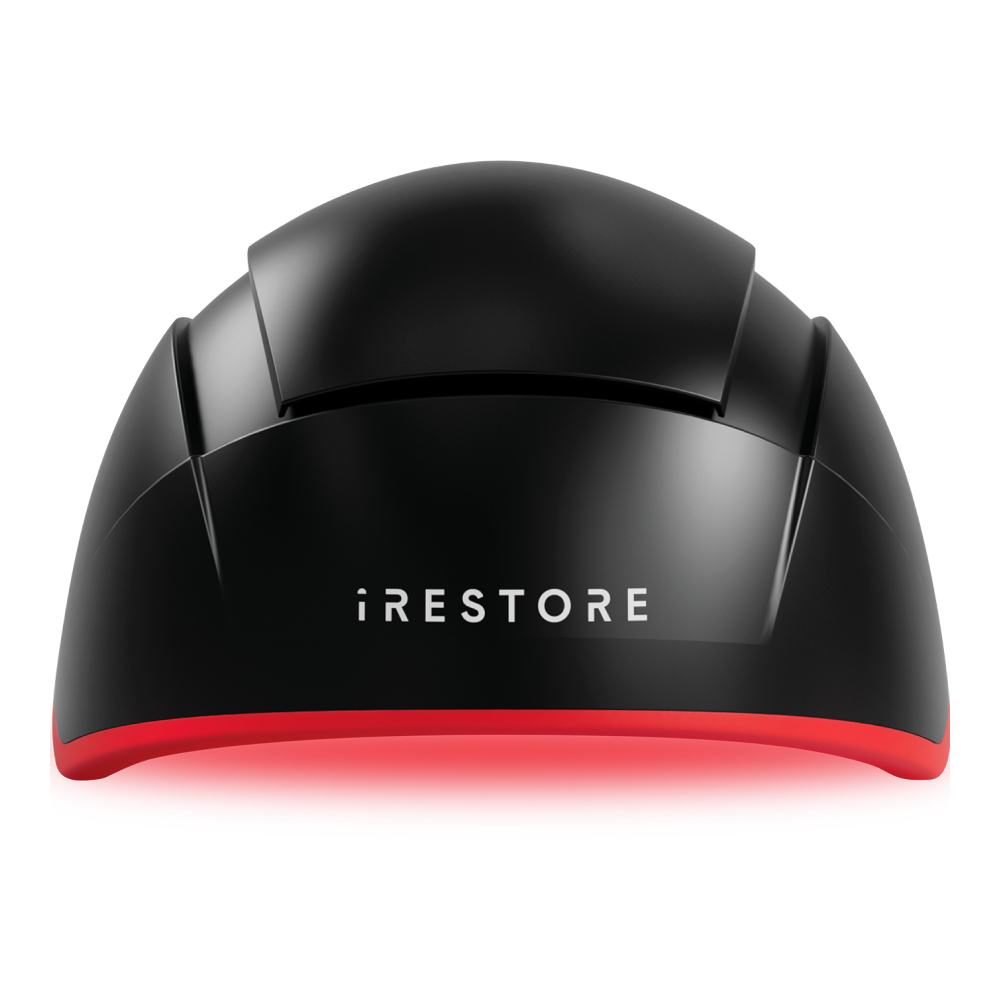 iRESTORE Elite hair growth helmet - front angle view