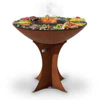 Arteflame XXL 40" Flat Top Grill with High Euro Base
