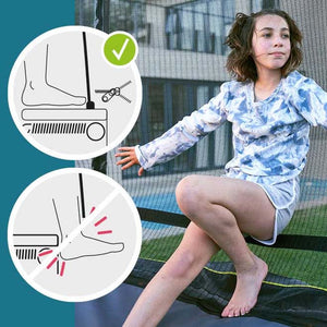Explorer Round Above Ground Trampoline by North