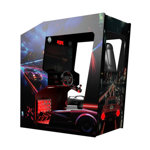 Image of Extreme Racing Arcade Machine by Creative Arcades | 200 Classic Racing Games | Wifi Compatible