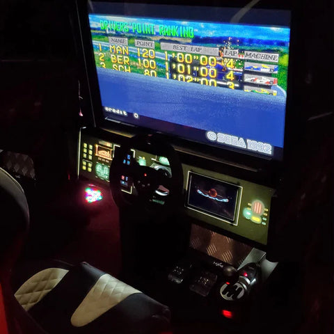 Image of Extreme Racing Arcade Machine by Creative Arcades | 200 Classic Racing Games | Wifi Compatible