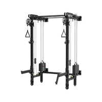 Major Fitness F35 All-In-One Home Gym Wall-Mount Folding Power Rack