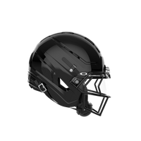 Schutt F7 AiR Elite Football Helmet Molded Gloss Black EGOP III - profile view