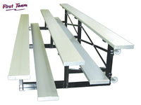 Fanstand™ Indoor Single Footplank Tip-N-Roll Bleachers  by First Team