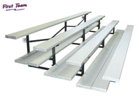 Fanstand™ Indoor Double Footplank Tip-N-Roll Bleachers by First Team
