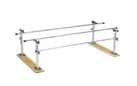 CanDo Adjustable Folding Parallel Bars with steel base for rehabilitation therapy