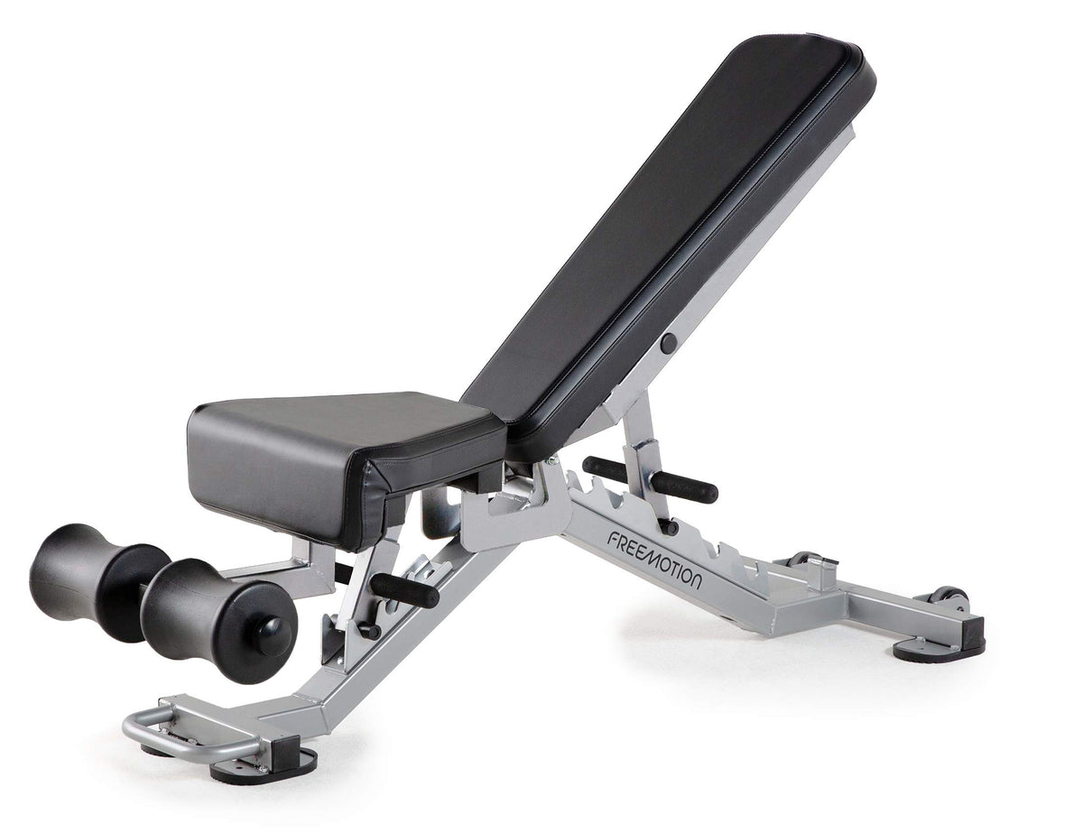 Freemotion Epic Free Weight FID Bench - hero shot front view
