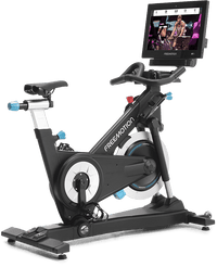 Freemotion b22.7 CoachBike with 22-inch HD touchscreen - front view