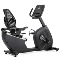 Freemotion r10.9b Recumbent Bike - front three-quarter hero view