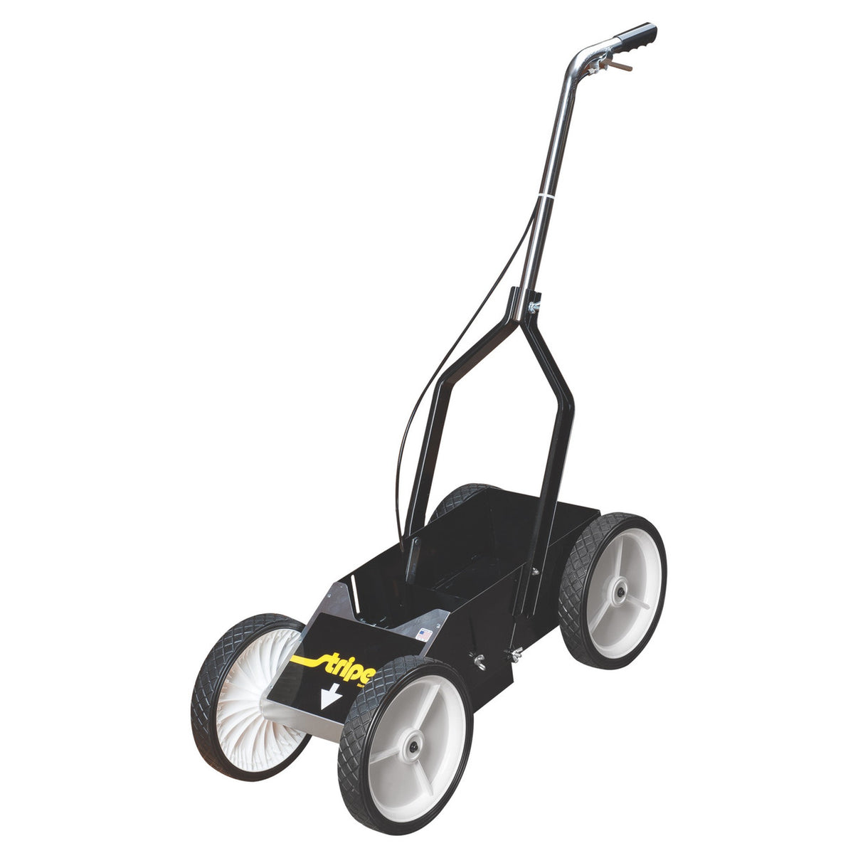 Champion Sports Field Striping Machine with steel frame and 10-inch wheels for athletic field marking