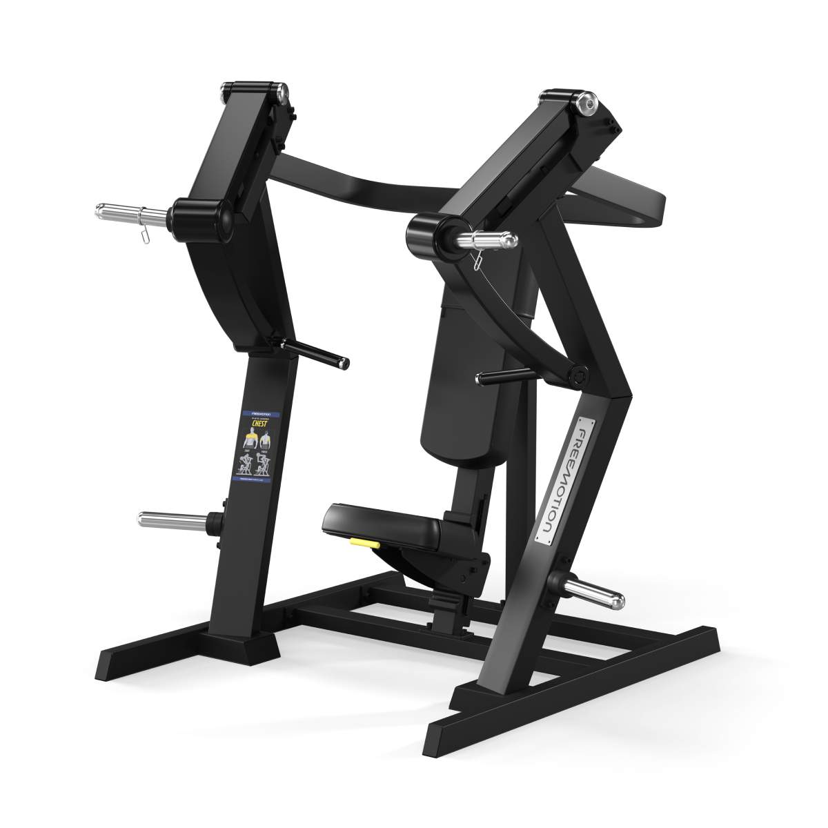 Freemotion EPIC Plate Loaded Chest Press machine - front view
