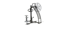Playground Boss Multi Gym outdoor fitness station - front view