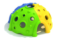 Playground Boss Moon Climber dome-shaped freestanding playground climber with crater texture for ages 2 to 12