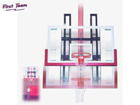 Basketball Backboard Height Adjuster by First Team