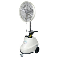 Hydro Mist Cool Caddie - Self Contained Portable 1000 PSI Misting 3 Speed Mist Fan