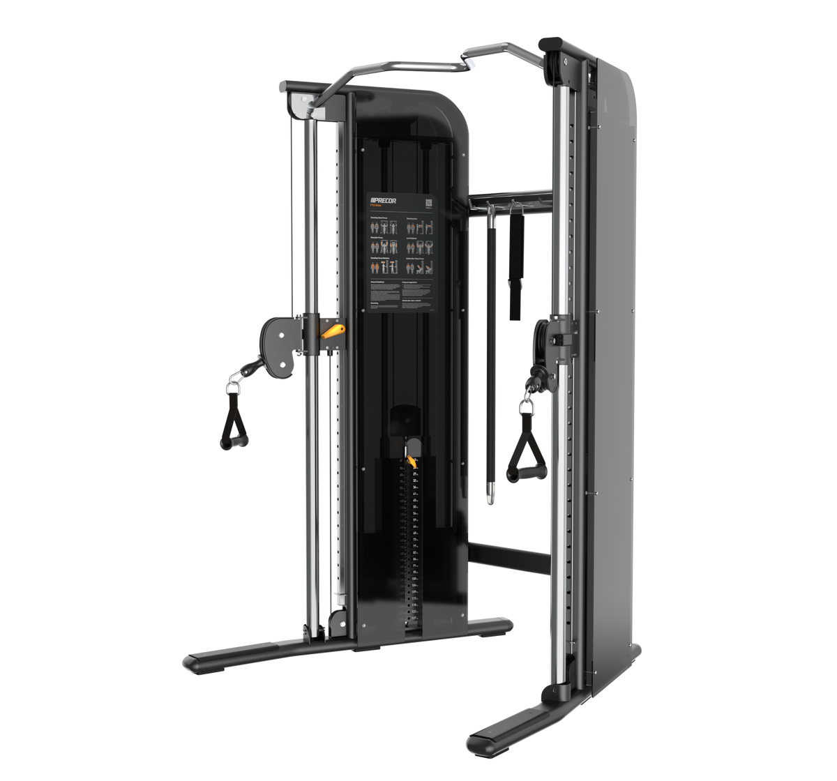 Precor Vitality FTS Glide cable training station - side front view