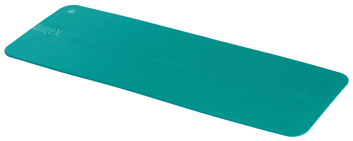 Airex Fitline 180 Exercise Mat in Aqua (Waterblue) - Angle View