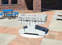 Stone Age Concrete Outdoor Foosball Table
