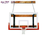 FoldaMount46™ Folding Wall Mount Basketball Hoop System by First Team