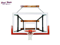 FoldaMount82™ Folding Wall Mount Basketball Hoop System by First Team