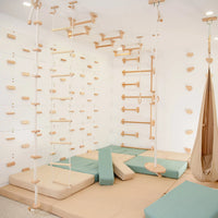 Indoor Play Gym by Wood and Hearts