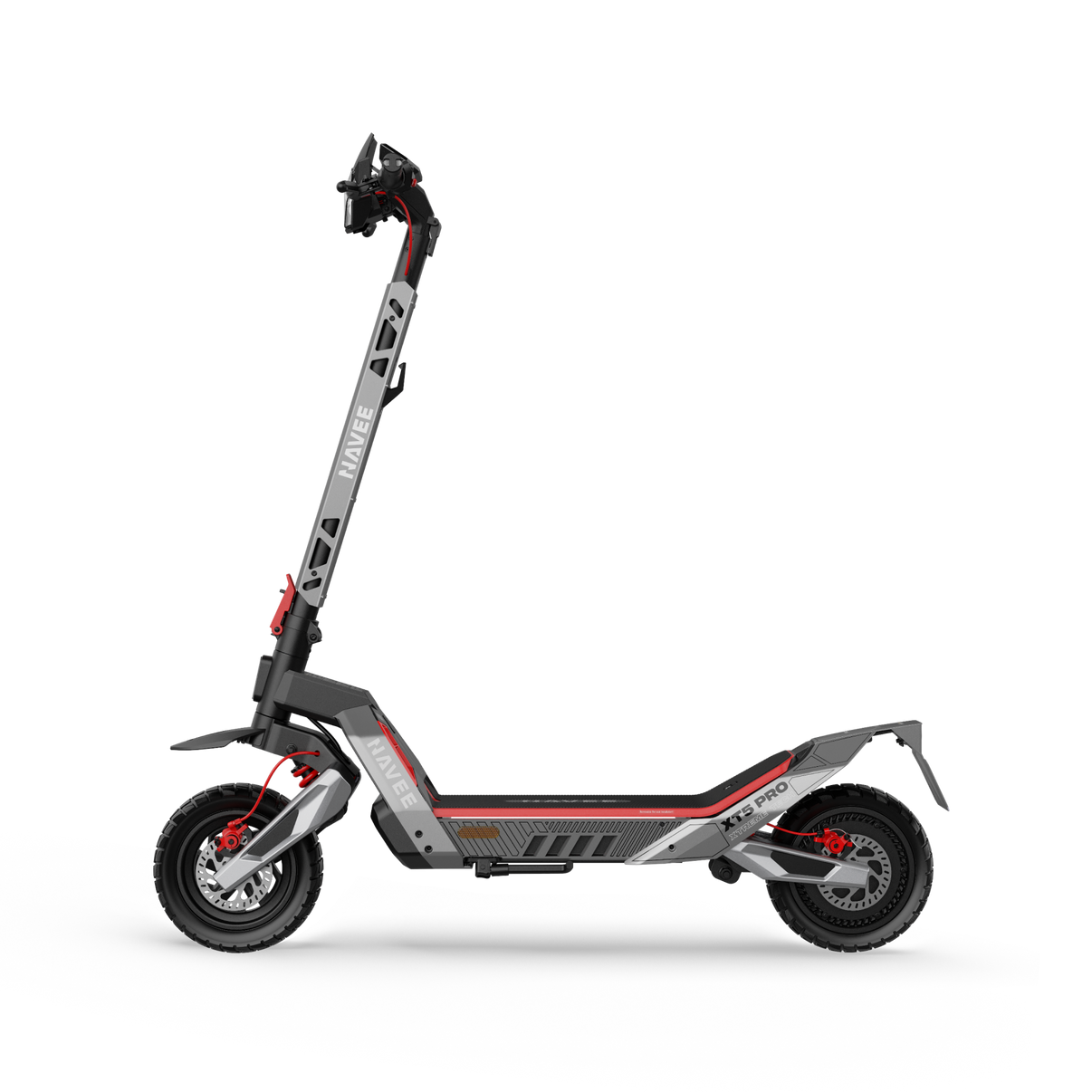 NAVEE XT5 Pro Off-Road Electric Scooter - hero shot showing full scooter in black