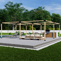 DIY Pergola Bracket Kit for a Freestanding Pergola Frame