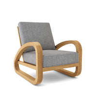 Anderson Teak Malaga Lounge Chair with Sunbrella Cushion