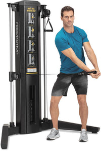 Freemotion GENESIS Multi-Pull Rotation High cable machine - three-quarter view