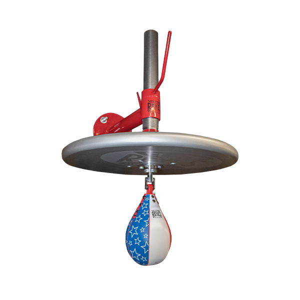 Cleto Reyes Professional Speed Bag Platform with High Precision - Red and Silver Design