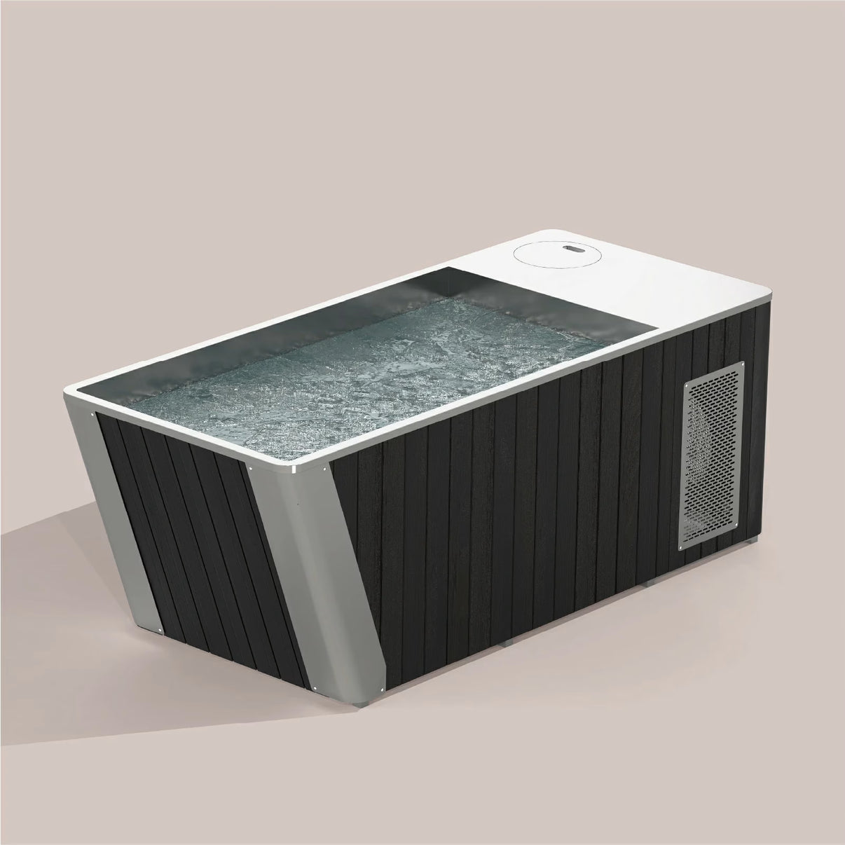 Syochi G9 cold plunge bathtub - lifestyle view