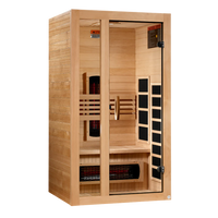 Dynamic Gracia 1-2-Person Full Spectrum Near Zero EMF FAR IR Sauna (DYN-6119-03 FS)